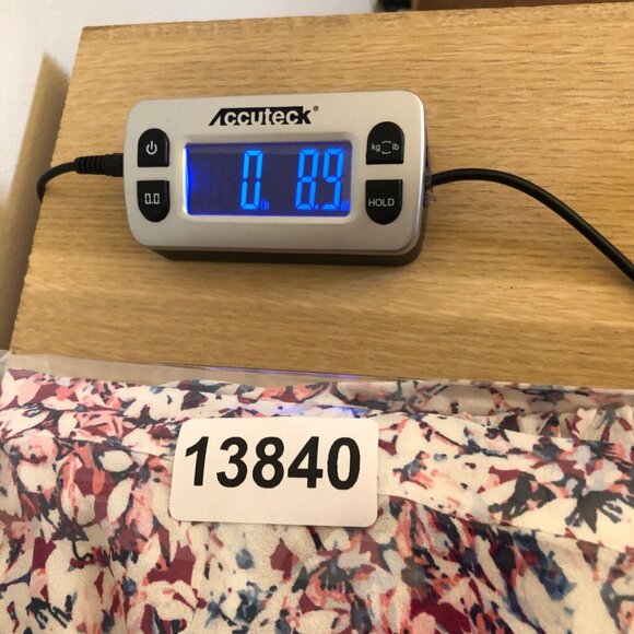 Banana Republic Skirt Womens Large Pink Floral Midi A Line Slit Pull On Flowy - Picture 9 of 9